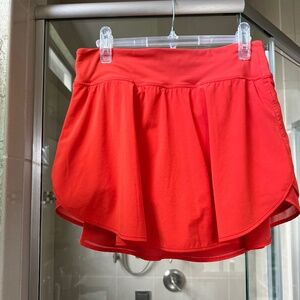 Lululemon Athletica Red Skirt